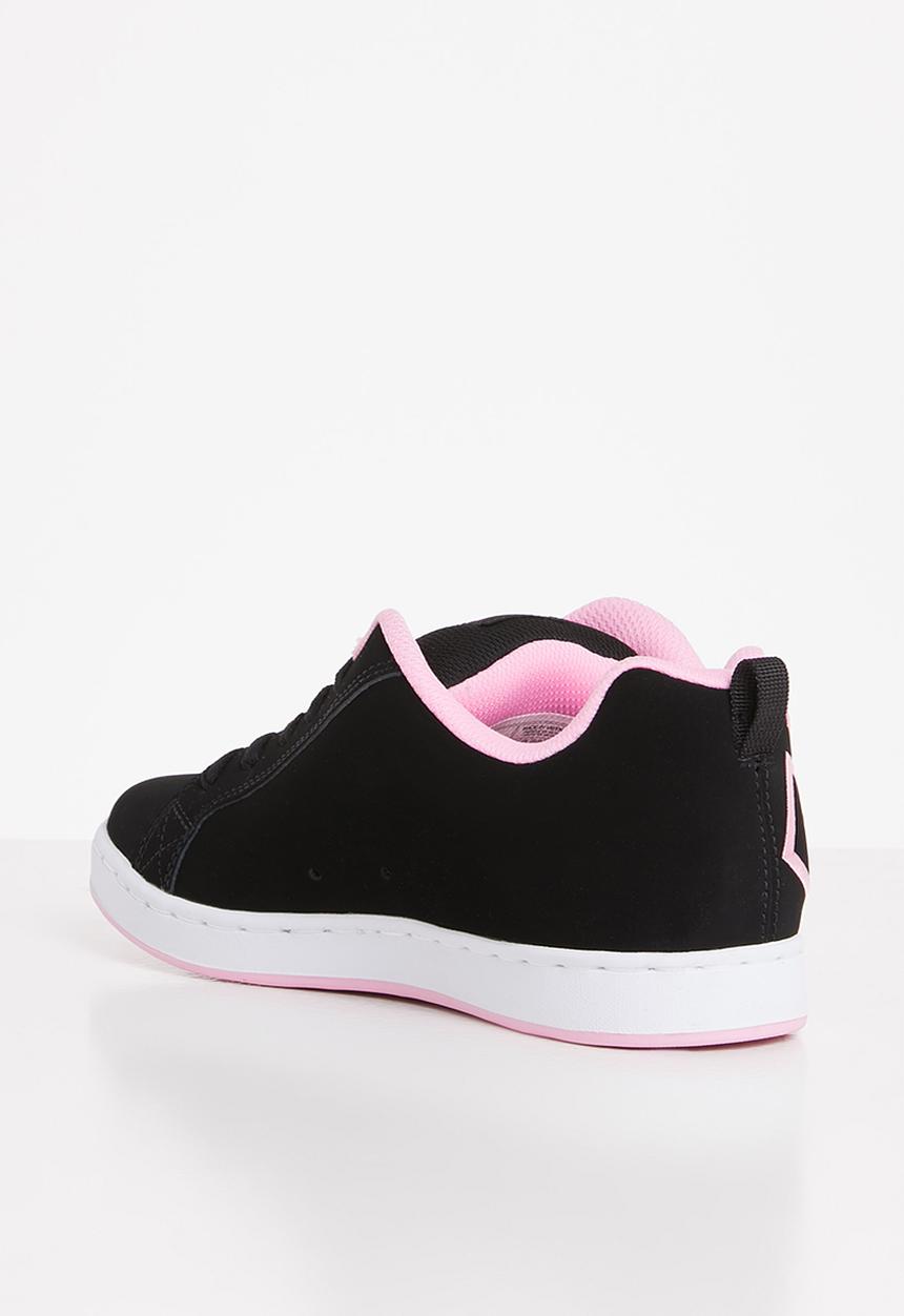 DC - Court graffik - black/white/pink