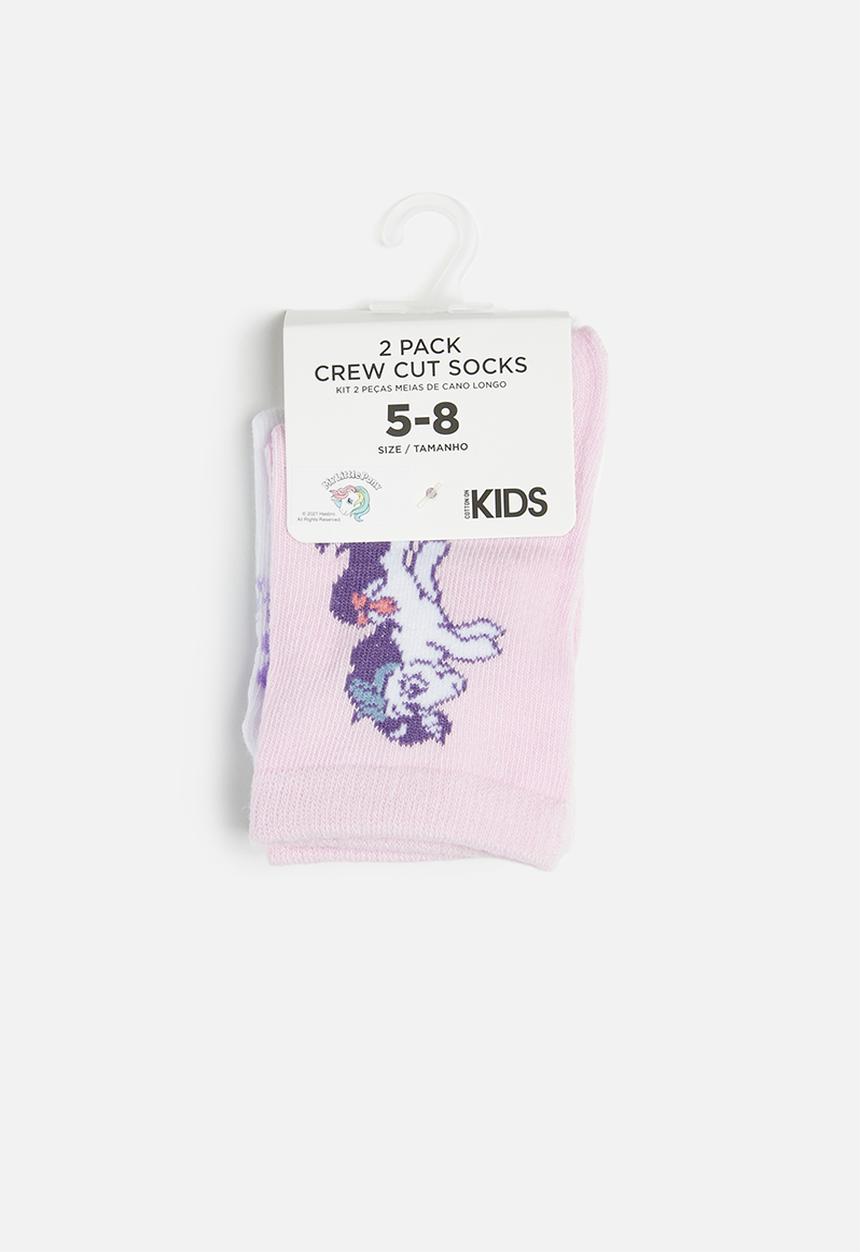 Cotton On - 2 Pack lcn crew sock - lcn has my little pony