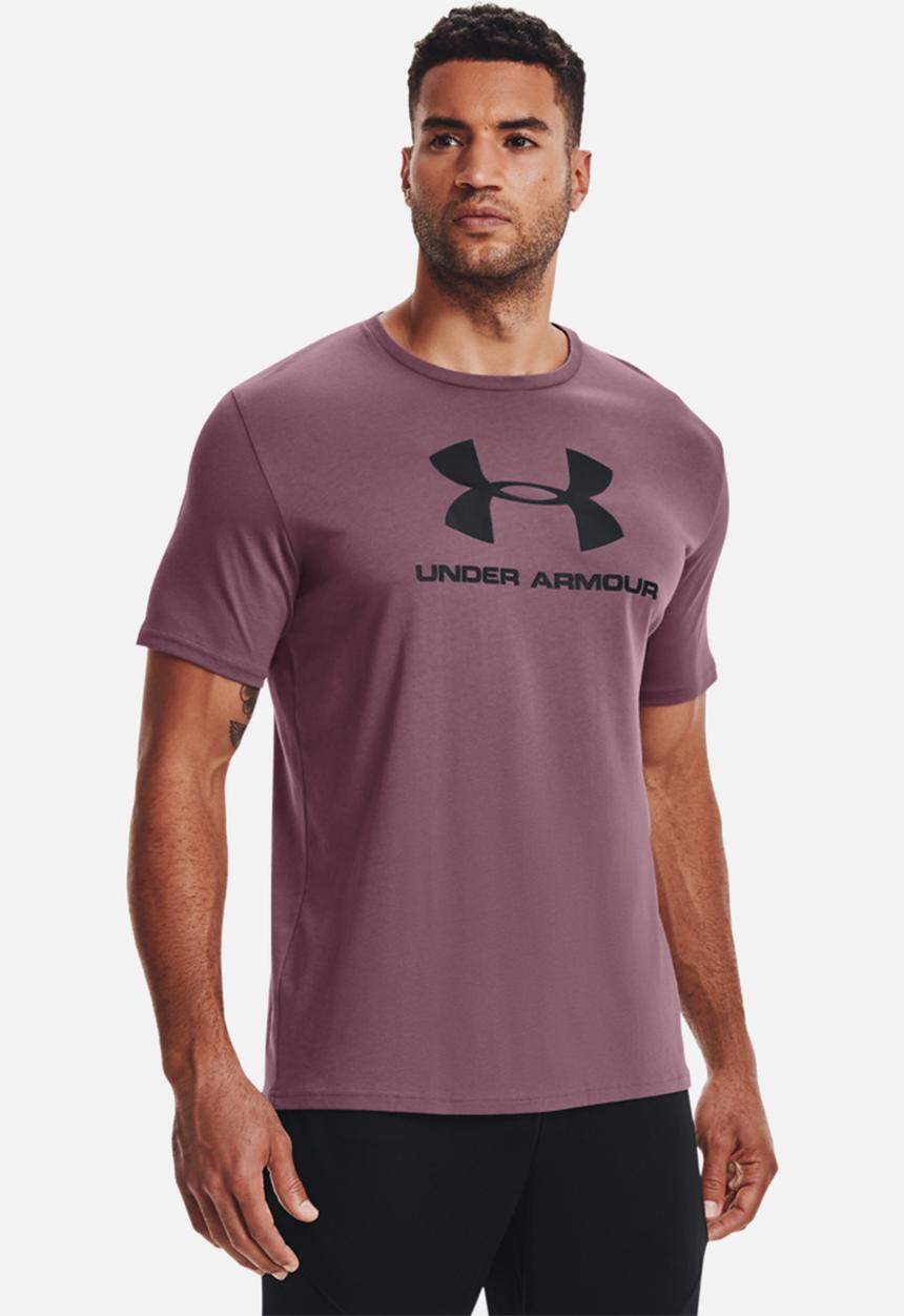 Under Armour - UA Sportstyle Logo Short Sleeves - purple