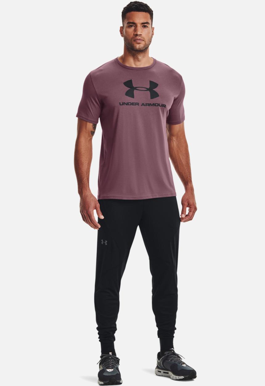 Under Armour - UA Sportstyle Logo Short Sleeves - purple