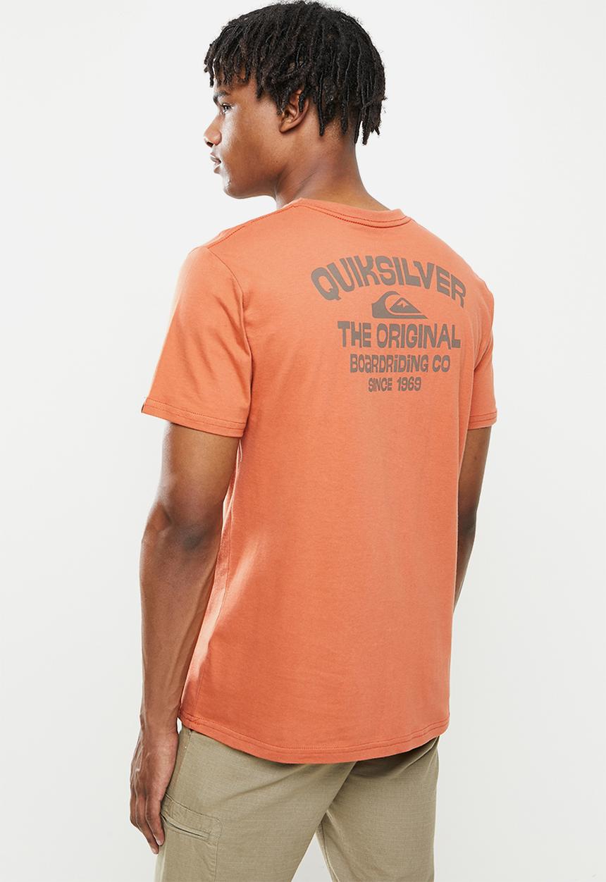 Quiksilver - Far out dust short sleeve - cinnamon