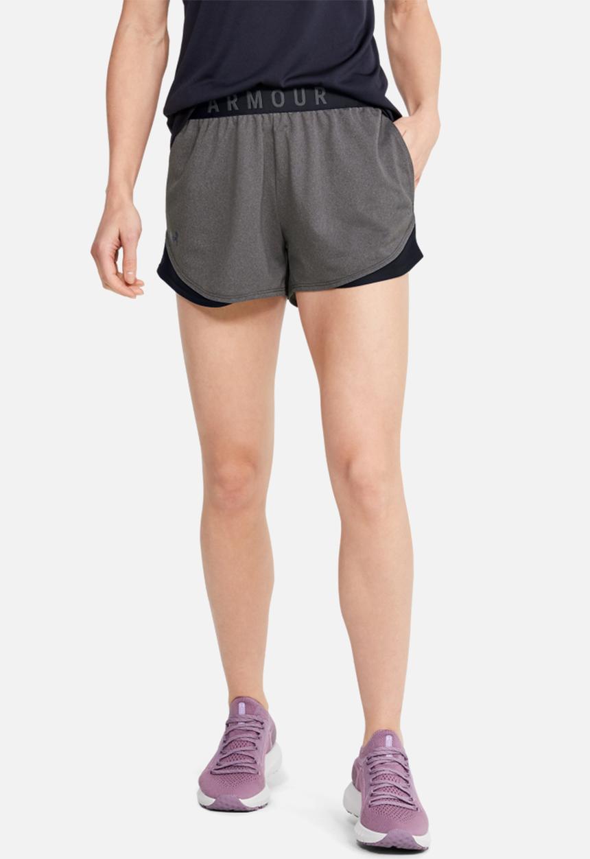 Under Armour - Play up shorts 3.0 - carbon heather / black