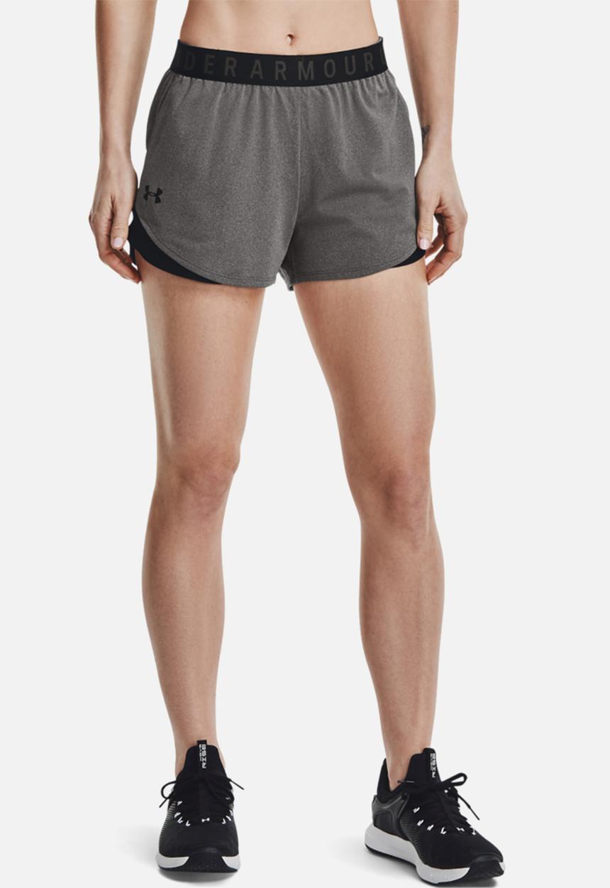 Under Armour - Play up shorts 3.0 - carbon heather / black