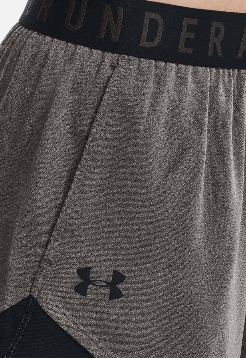 Under Armour - Play up shorts 3.0 - carbon heather / black
