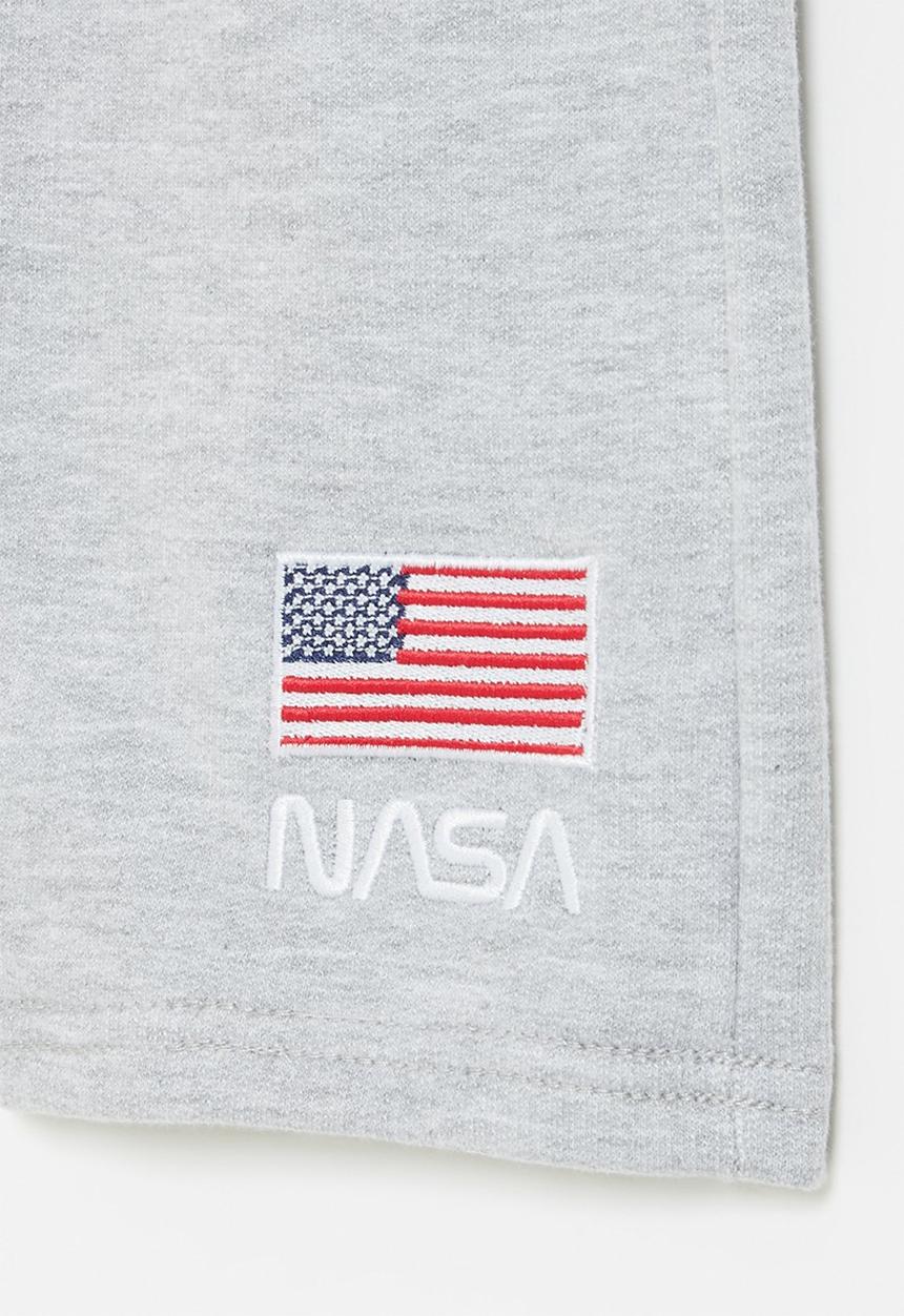 Superbalist - Nasa fleece short - grey melange