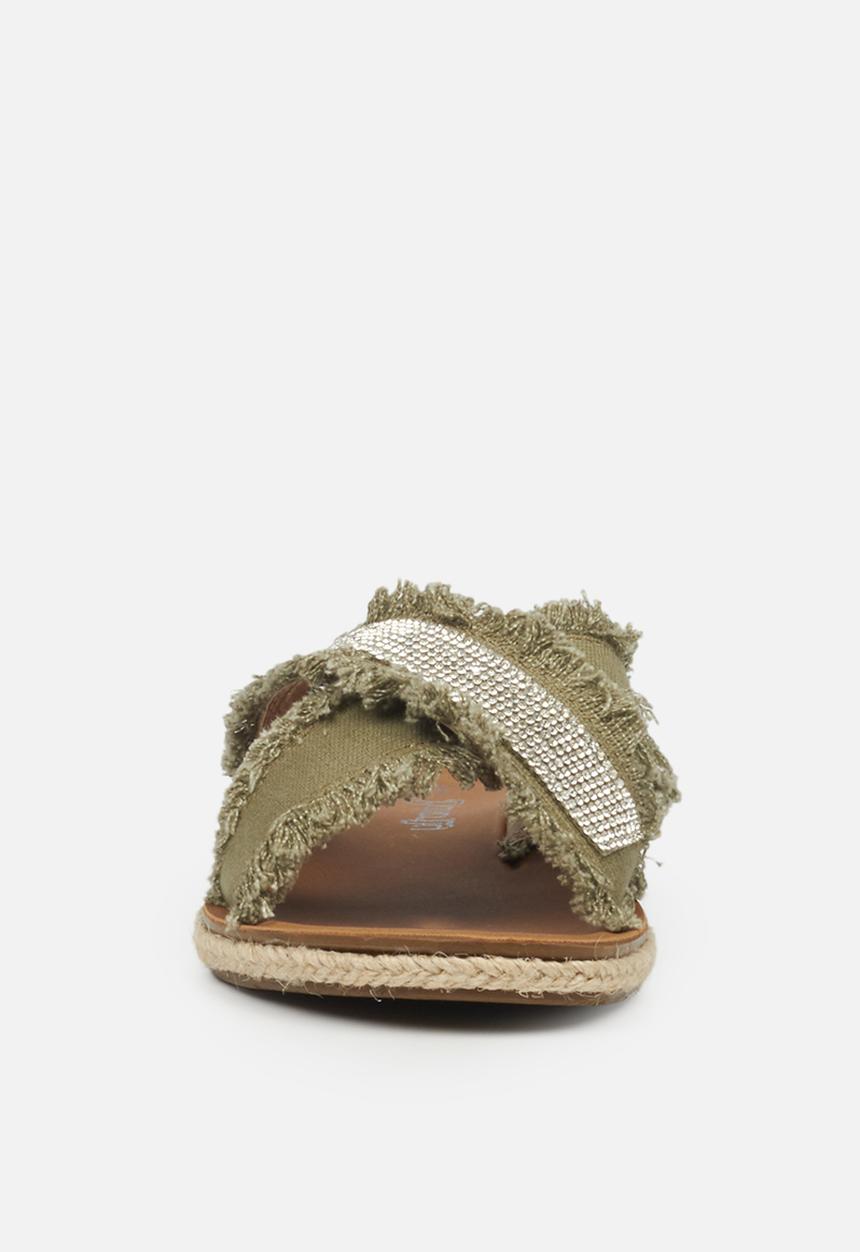Butterfly Feet - Celia 1 sandal - olive