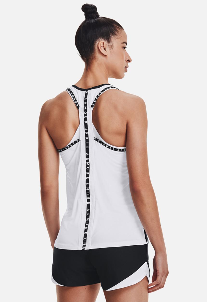 Under Armour - Knockout tank - white/black