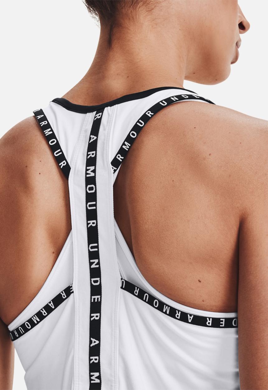 Under Armour - Knockout tank - white/black