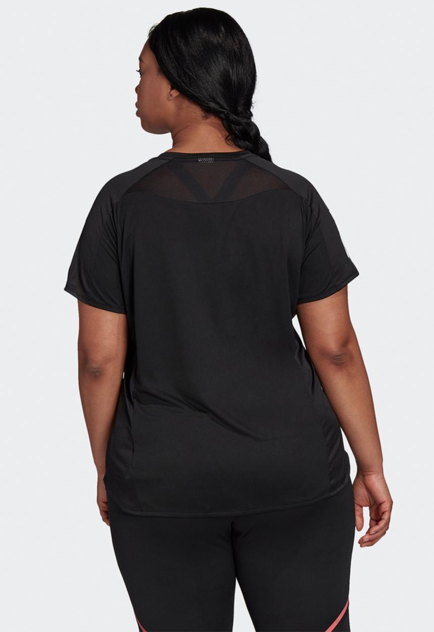 adidas Performance - Plus own the run tee - black