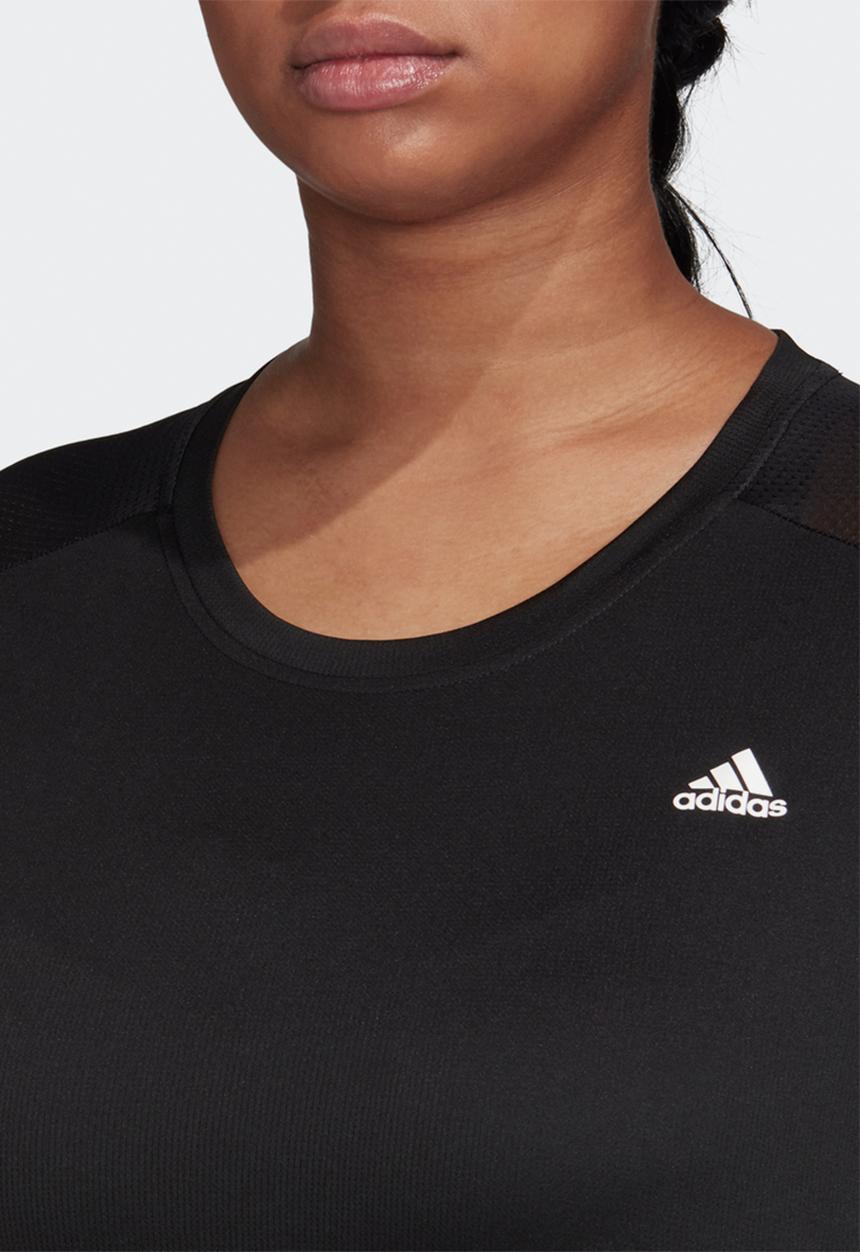 adidas Performance - Plus own the run tee - black