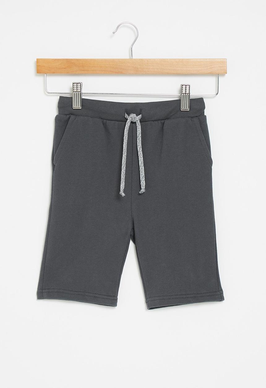 Rebel Republic - Single fleece short - charcoal