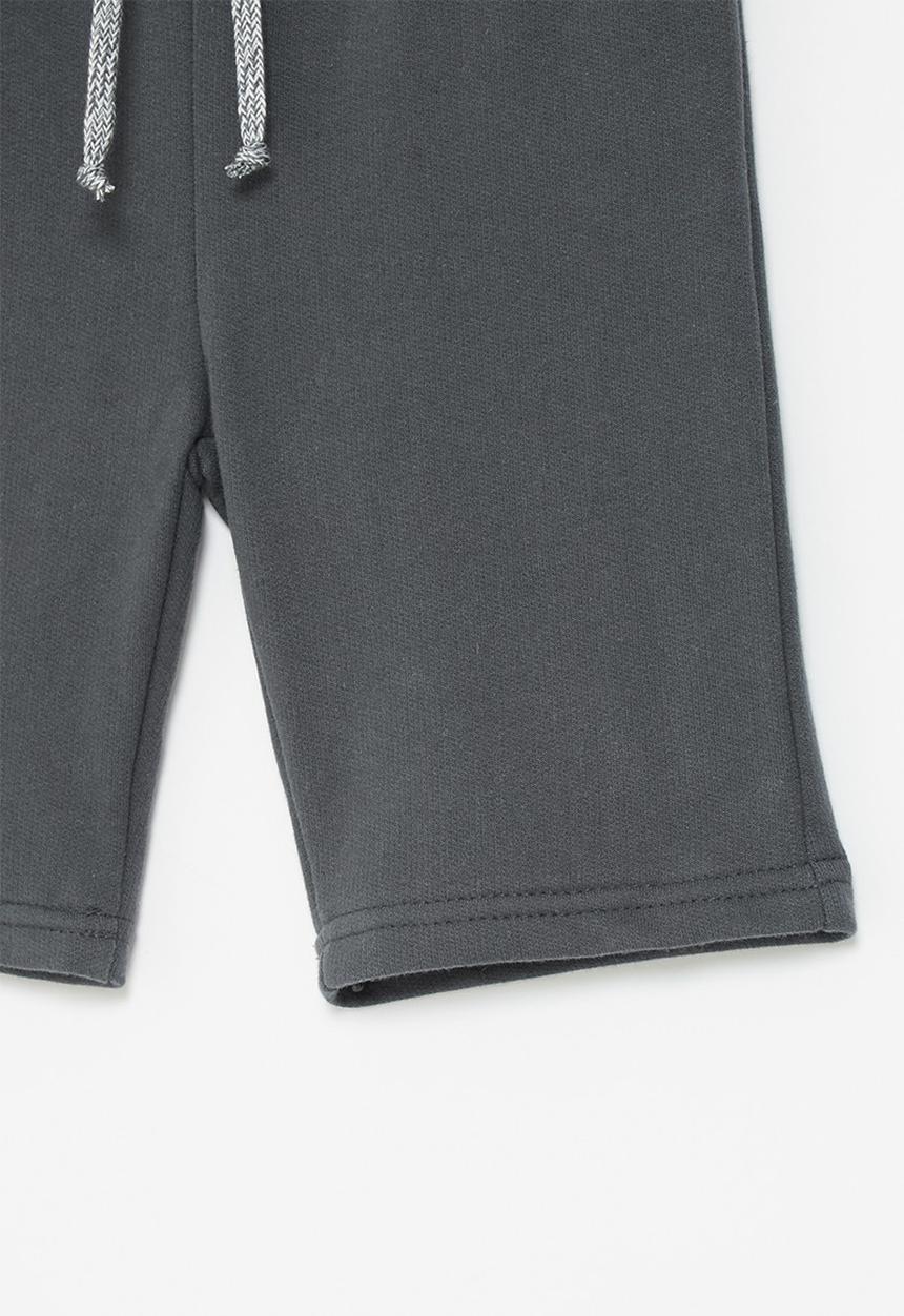Rebel Republic - Single fleece short - charcoal
