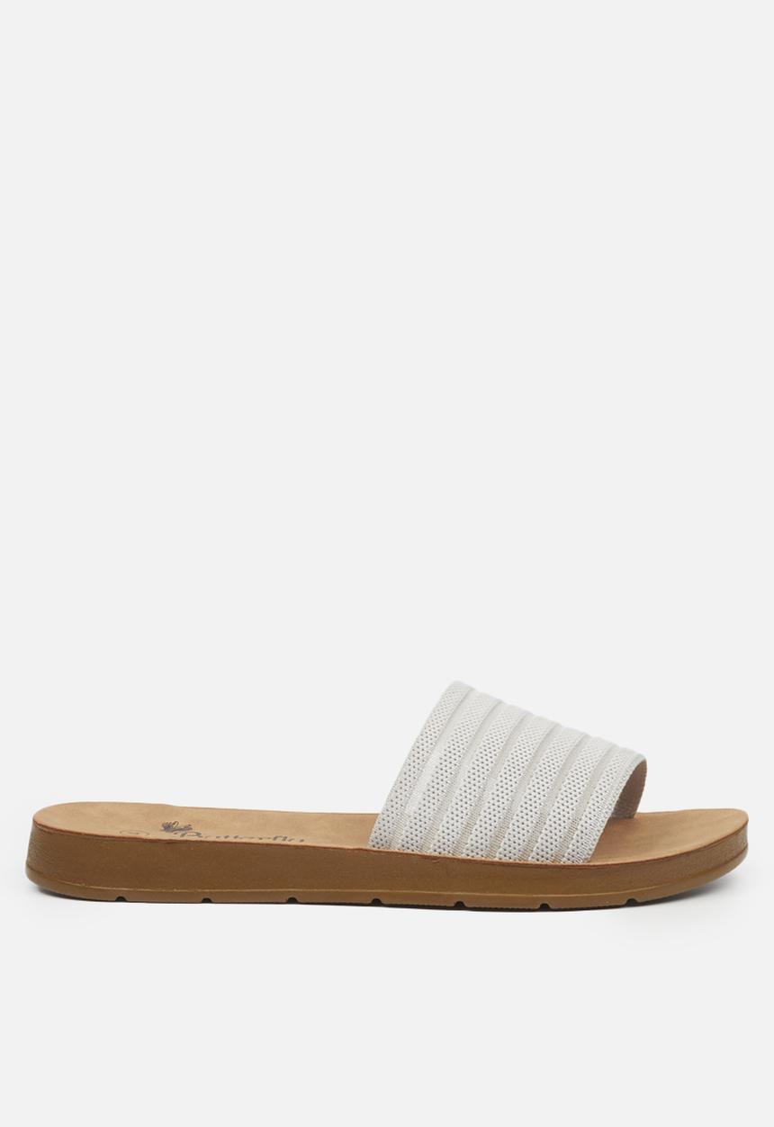 Butterfly Feet - Zina 5 slide - grey
