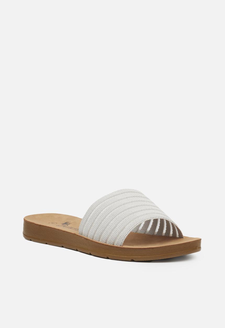Butterfly Feet - Zina 5 slide - grey