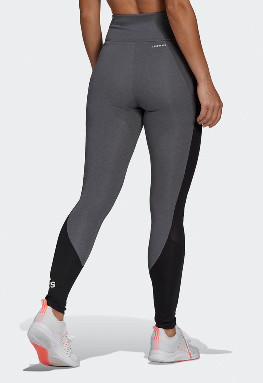 adidas Performance - Gl mesh tights - dark grey