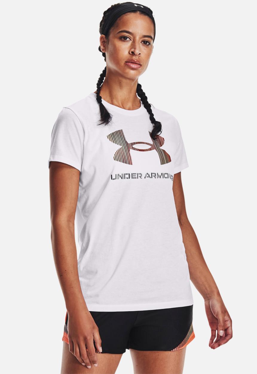 Under Armour - Live sportstyle graphic ssc - white/black