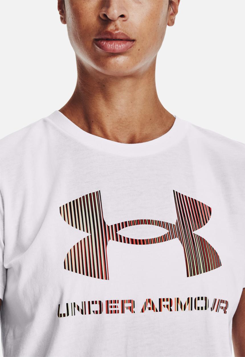 Under Armour - Live sportstyle graphic ssc - white/black