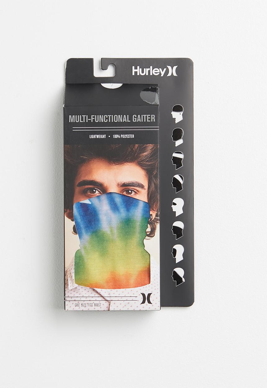 Hurley - Boxed printed gaiter - bright crimson