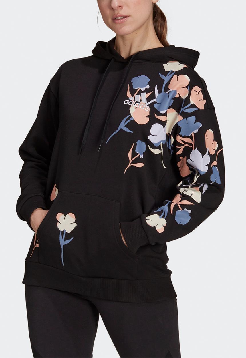 adidas Performance - Gfx perfomance hoodie - black