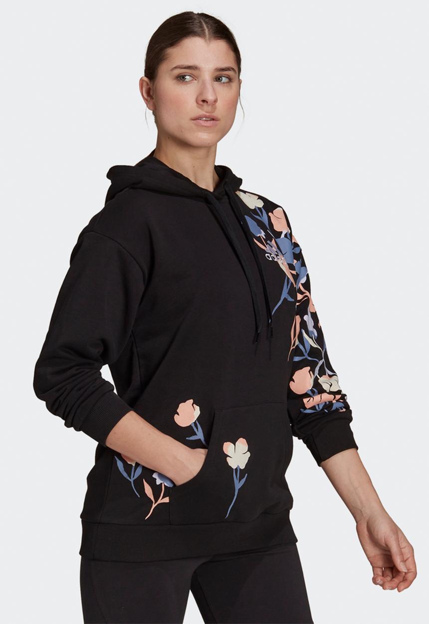 adidas Performance - Gfx perfomance hoodie - black