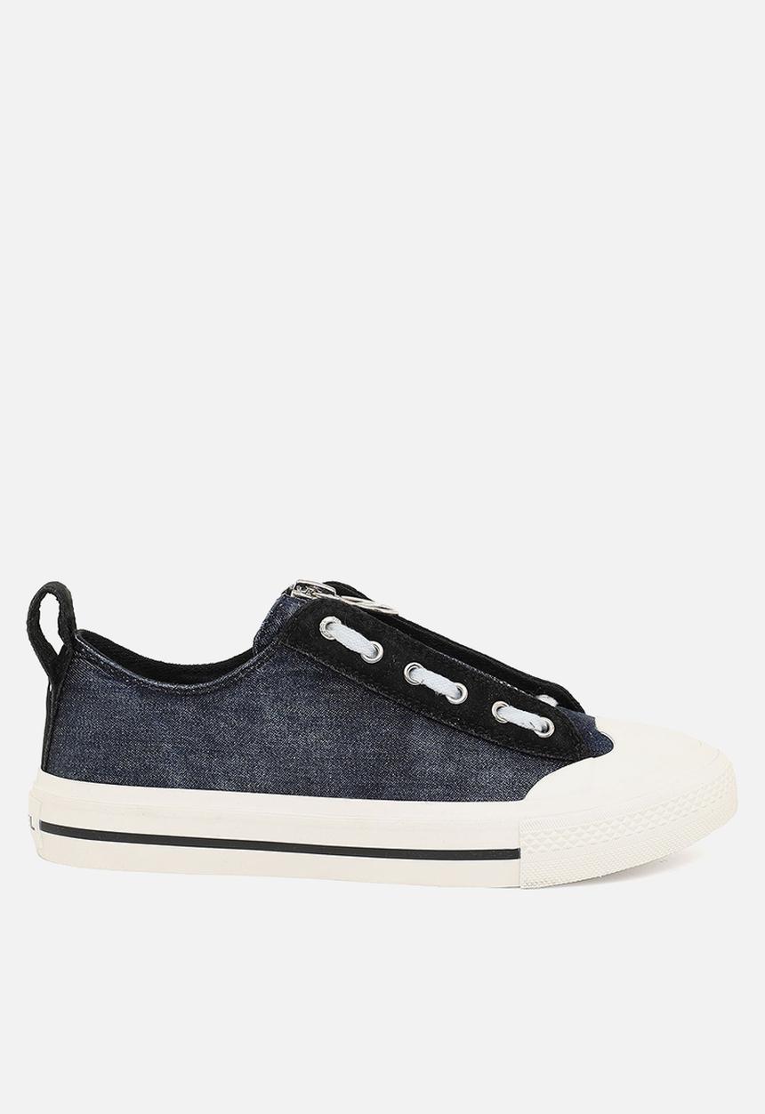 Diesel  - S-astico lzip w - t6067 - denim