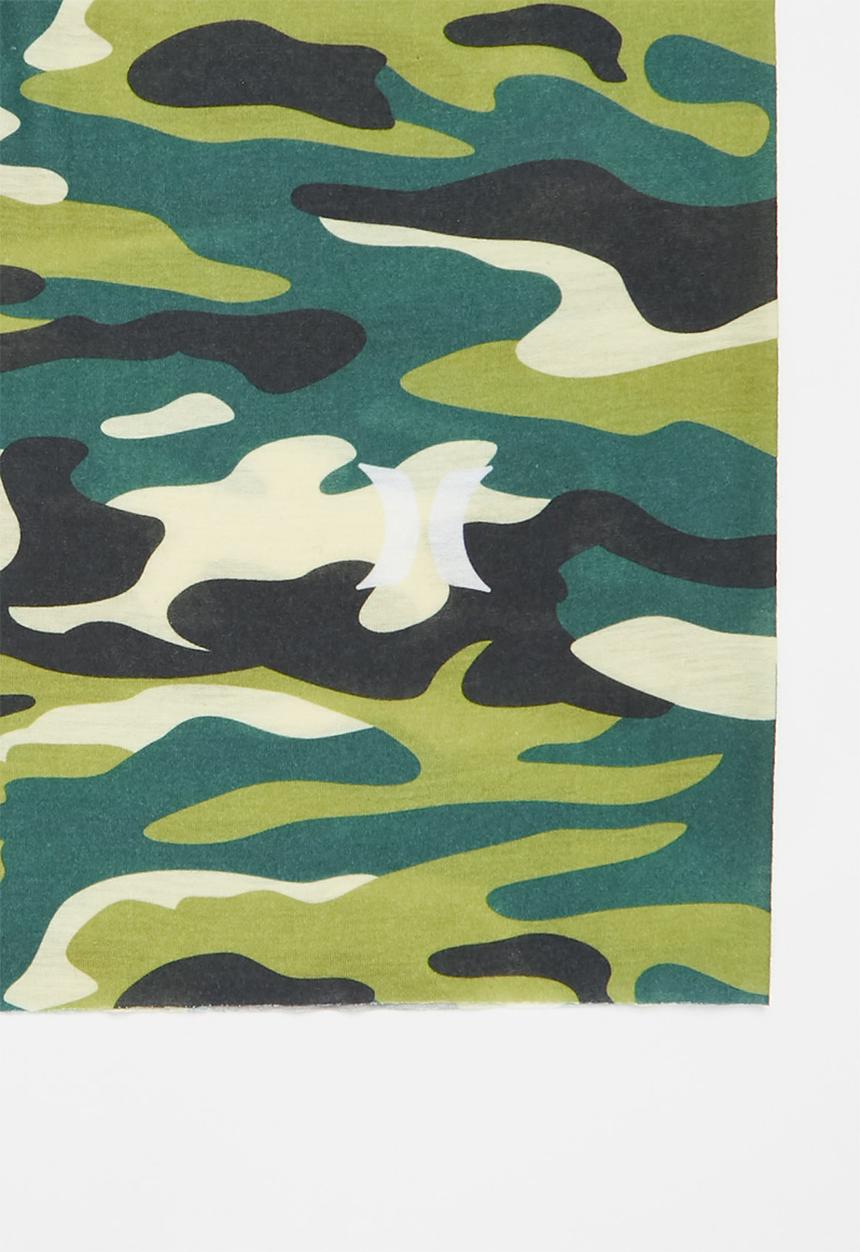 Hurley - Boxed printed gaiter - camo green