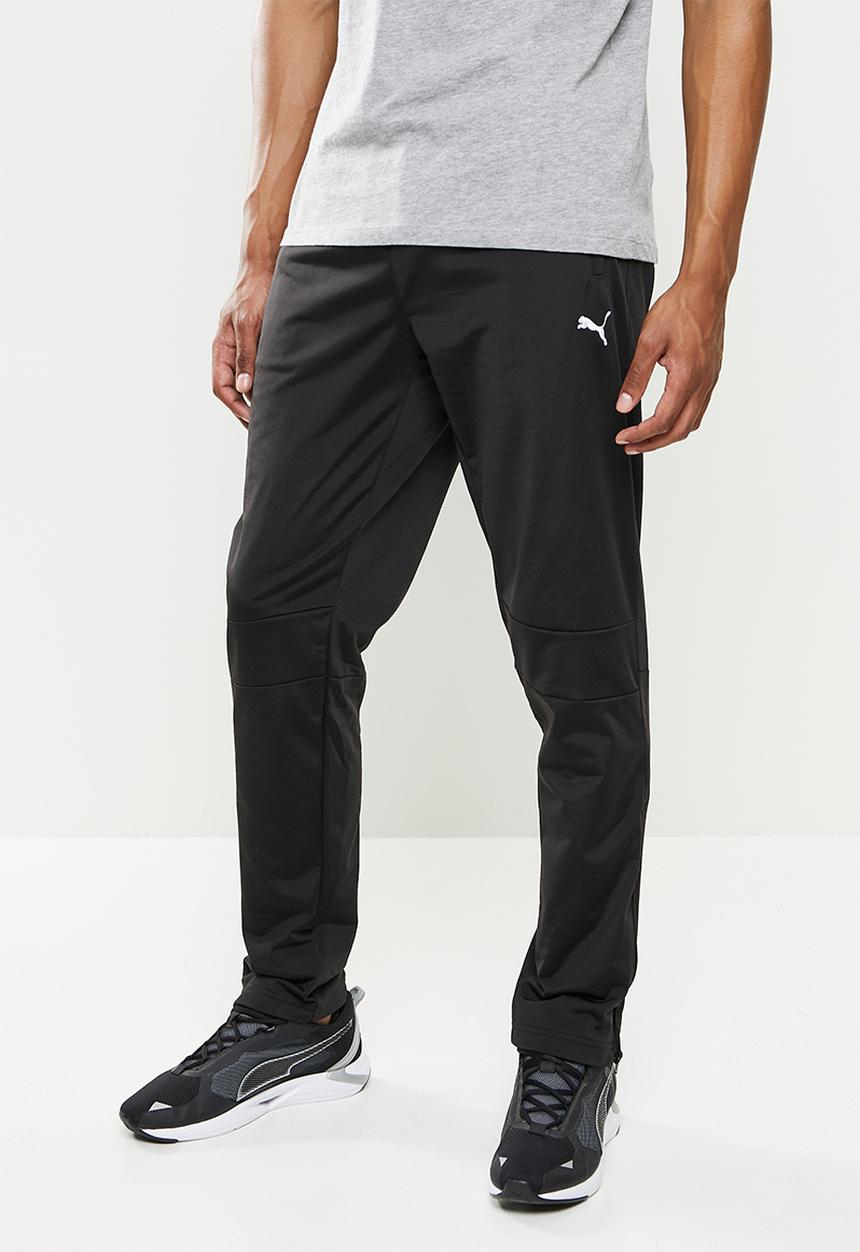 PUMA - Mens slim tricot pant - black