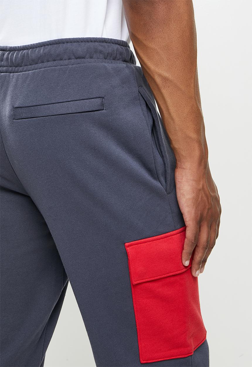 PUMA - Clsx cargo pants tr - grey 