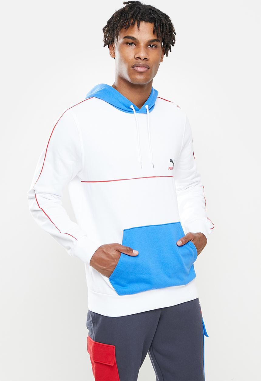 PUMA - Clsx piped hoodie tr - multi 