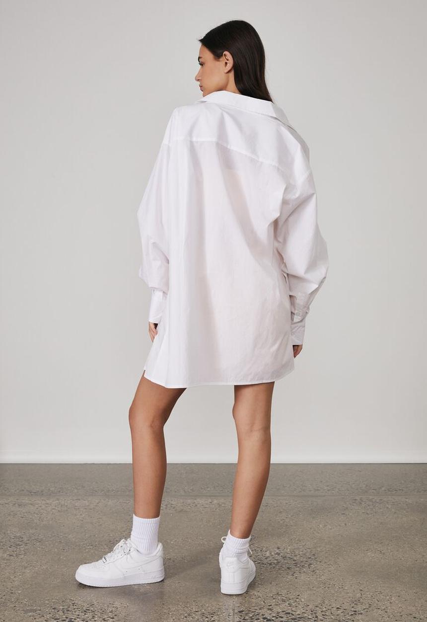 Factorie - Long sleeve woven shirt - white