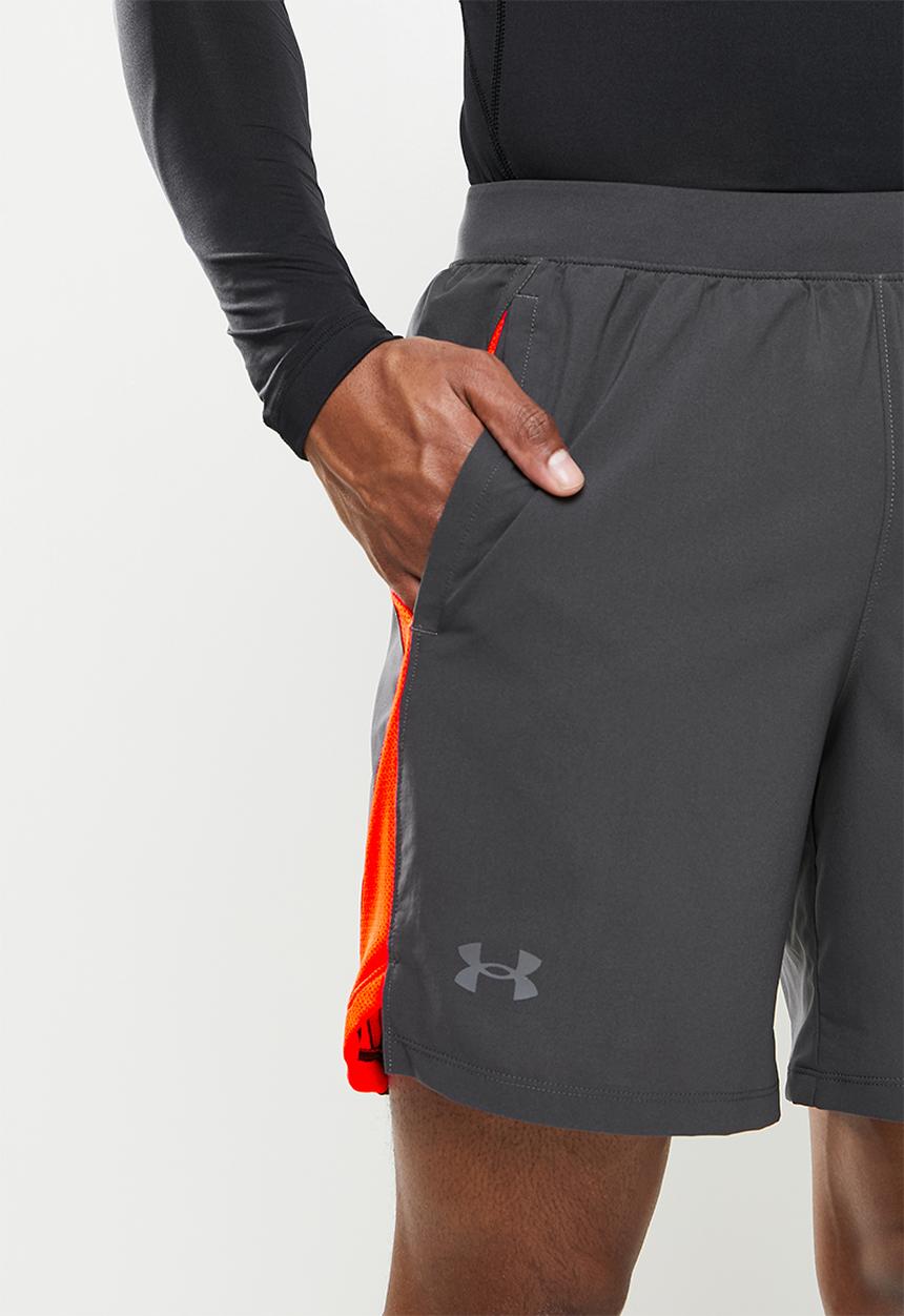 Under Armour - Ua launch sw 7'' short - grey-melange