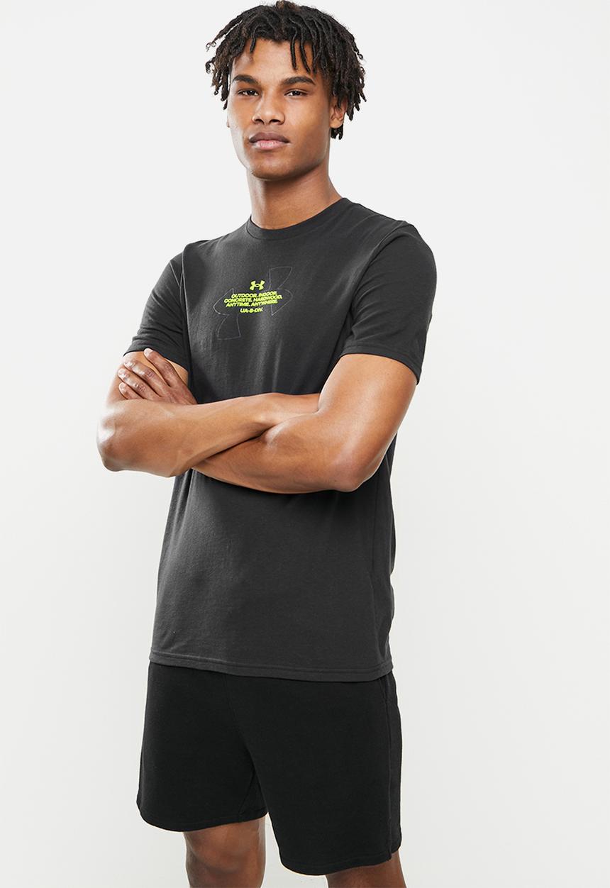 Under Armour - Ua basketball photo short sleeve - black