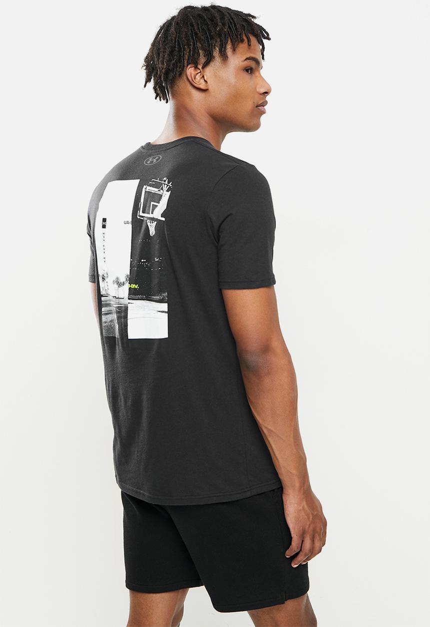 Under Armour - Ua basketball photo short sleeve - black