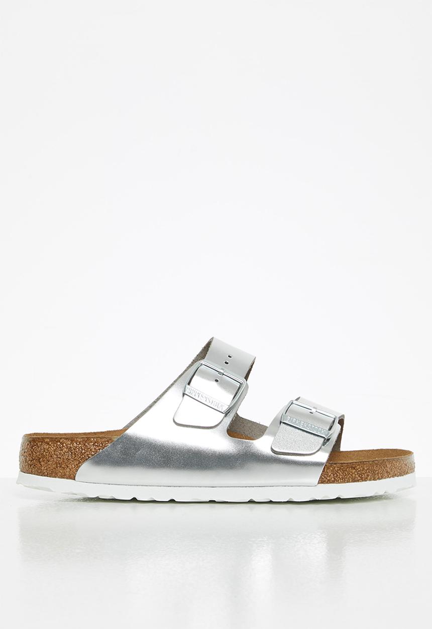 Birkenstock - Arizona bs leather regular - silver