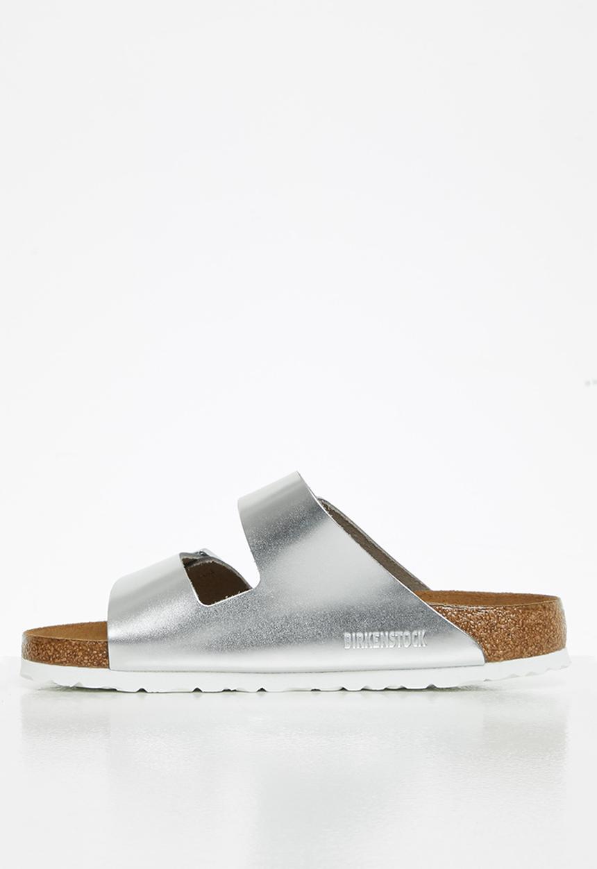 Birkenstock - Arizona bs leather regular - silver
