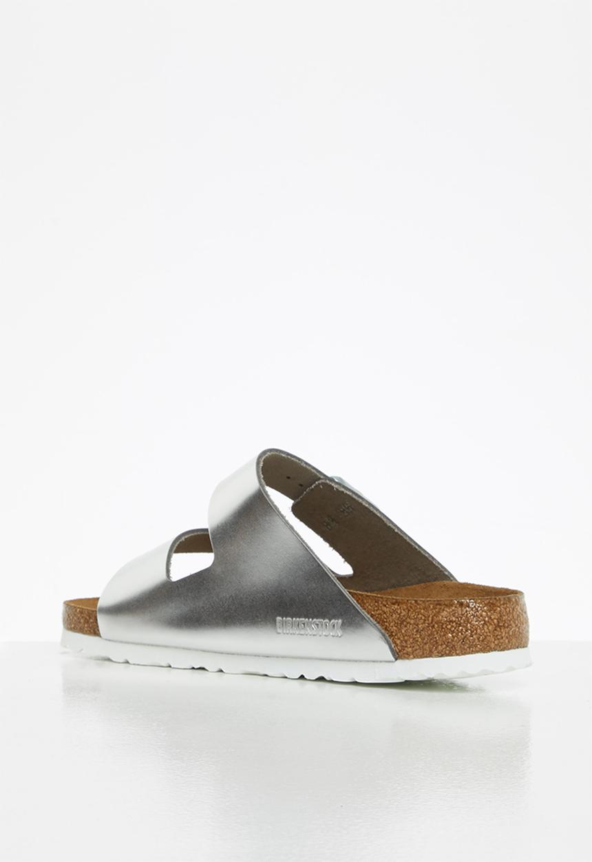 Birkenstock - Arizona bs leather regular - silver