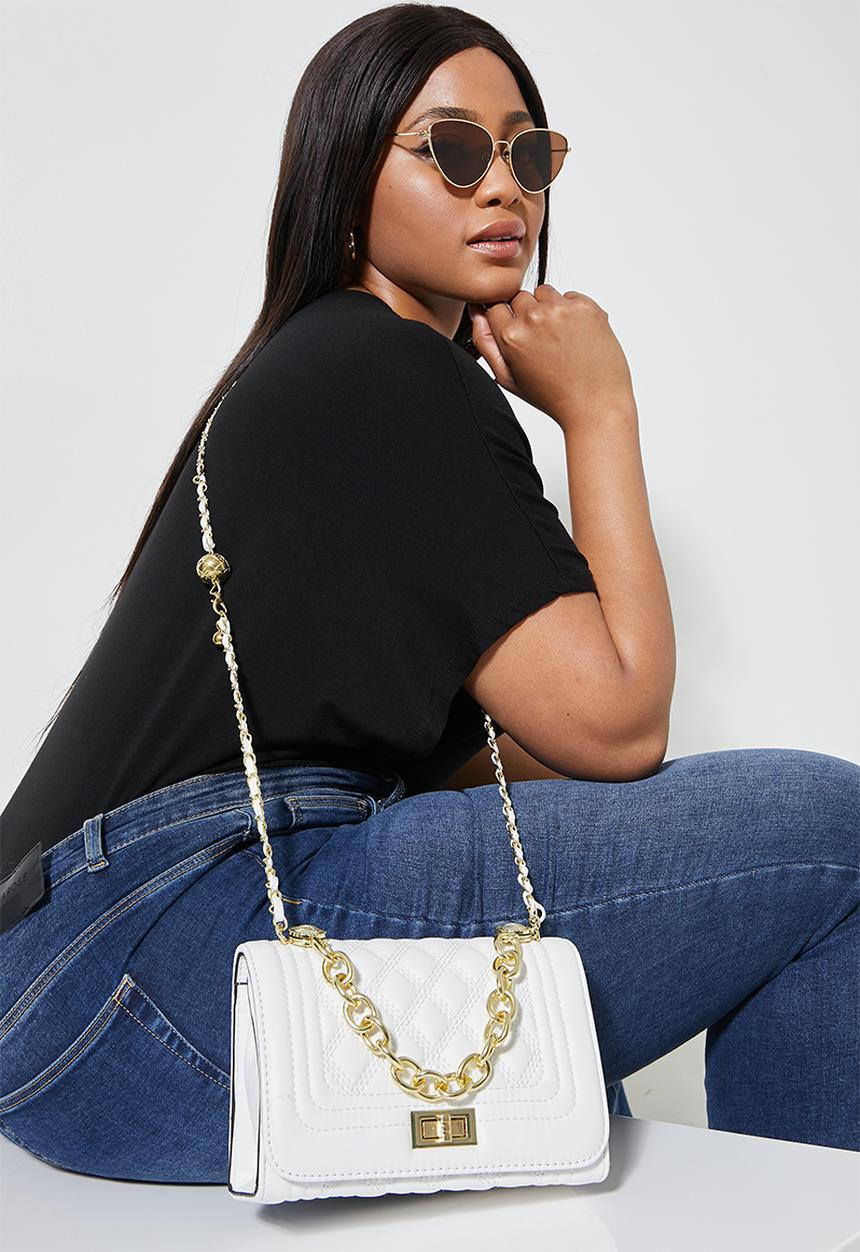Superbalist - Molly clutch bag - white