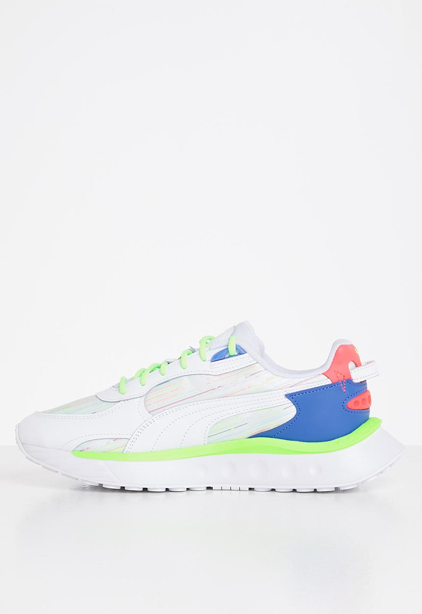 PUMA - Wild rider spectra - wild rider spectra - 38287401 - puma white-bluemazing