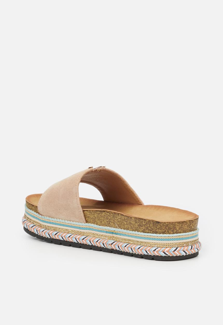 Miss Black - Prima1 flatform slide - neutral