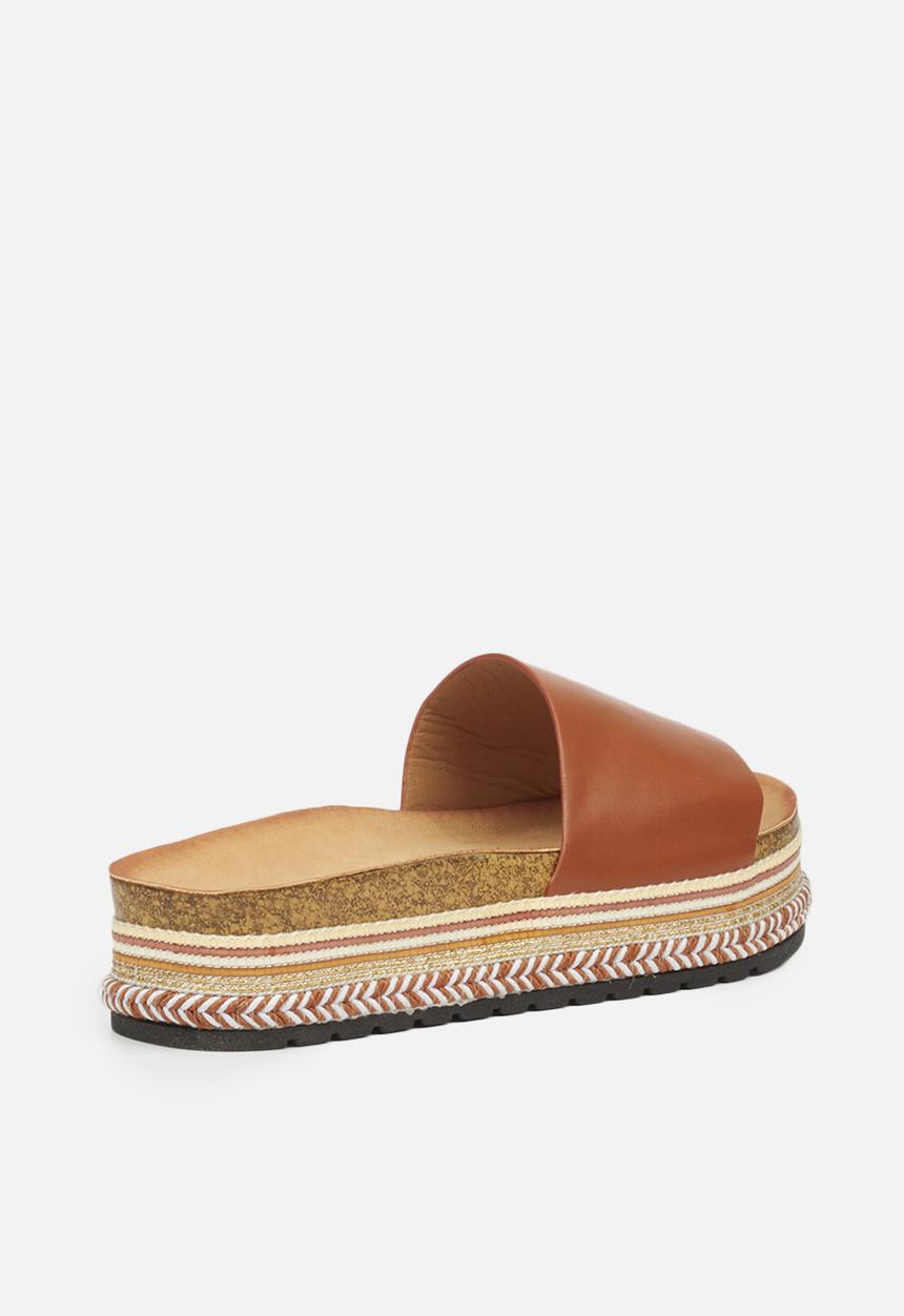 Miss Black - Prima2 flatform slide - tan