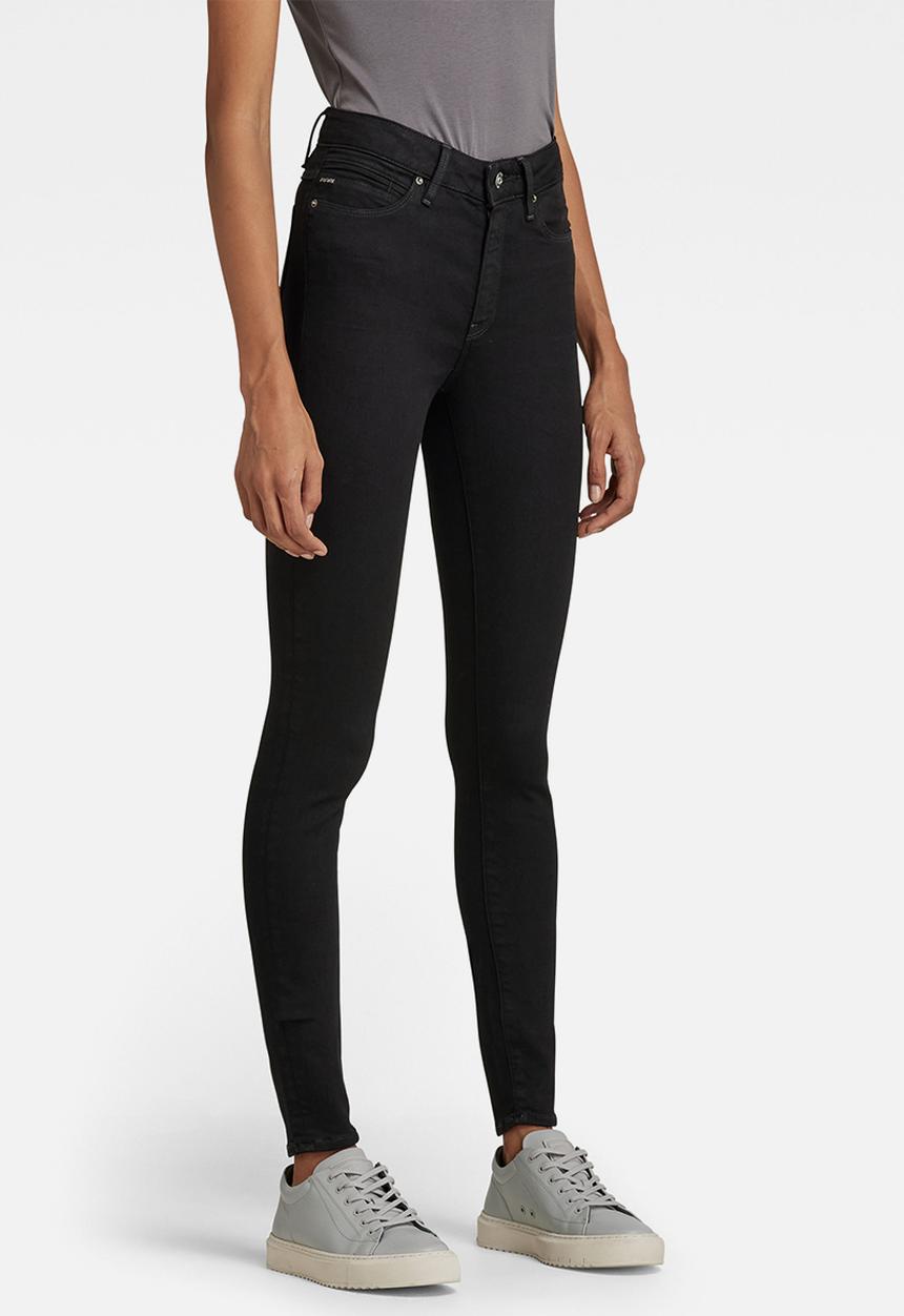 G-STAR - G-star shape high super skinny - field black