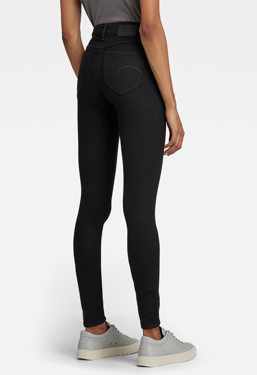G-STAR - G-star shape high super skinny - field black