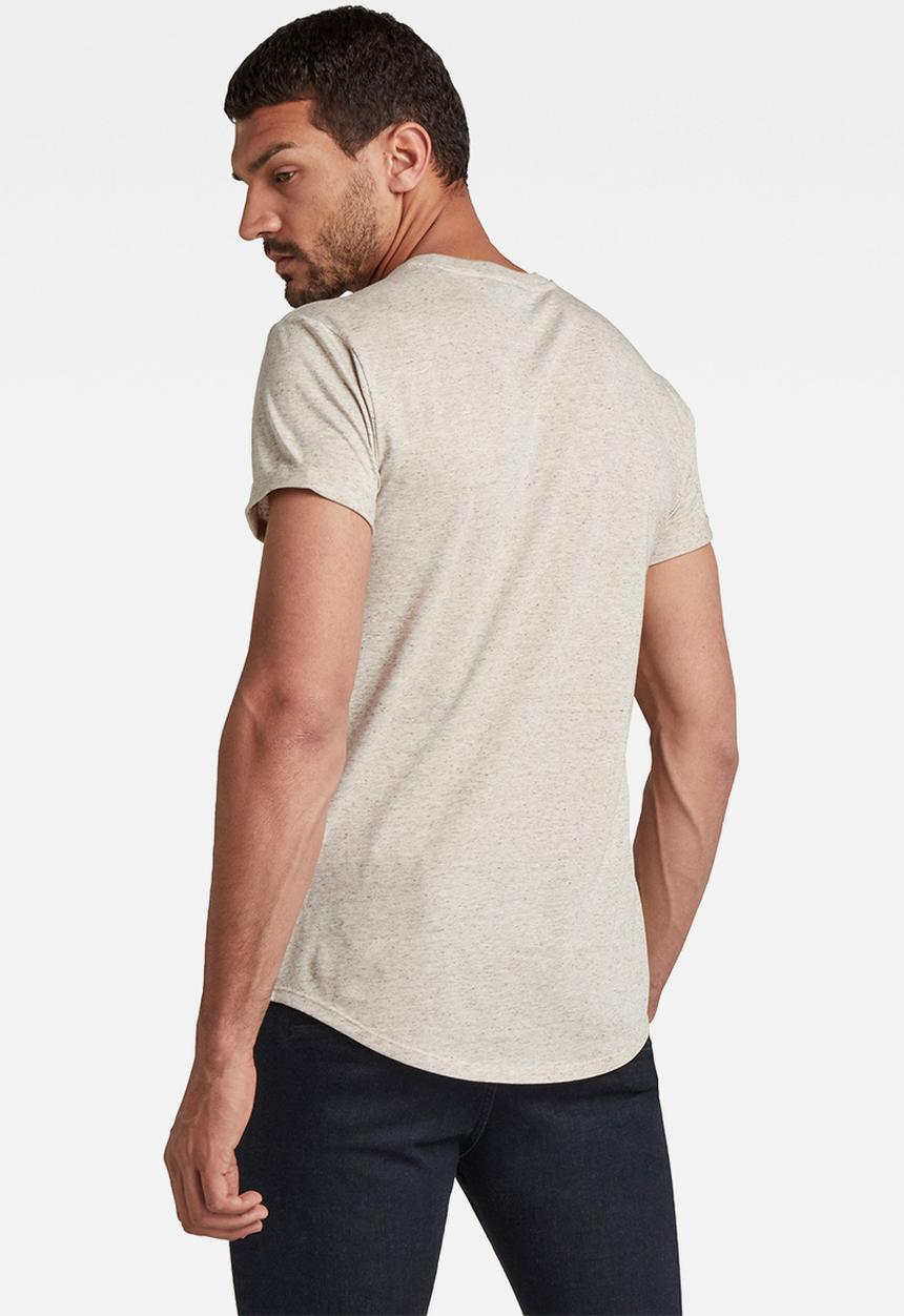 G-STAR - Lash R T-shirt - whitebait heather