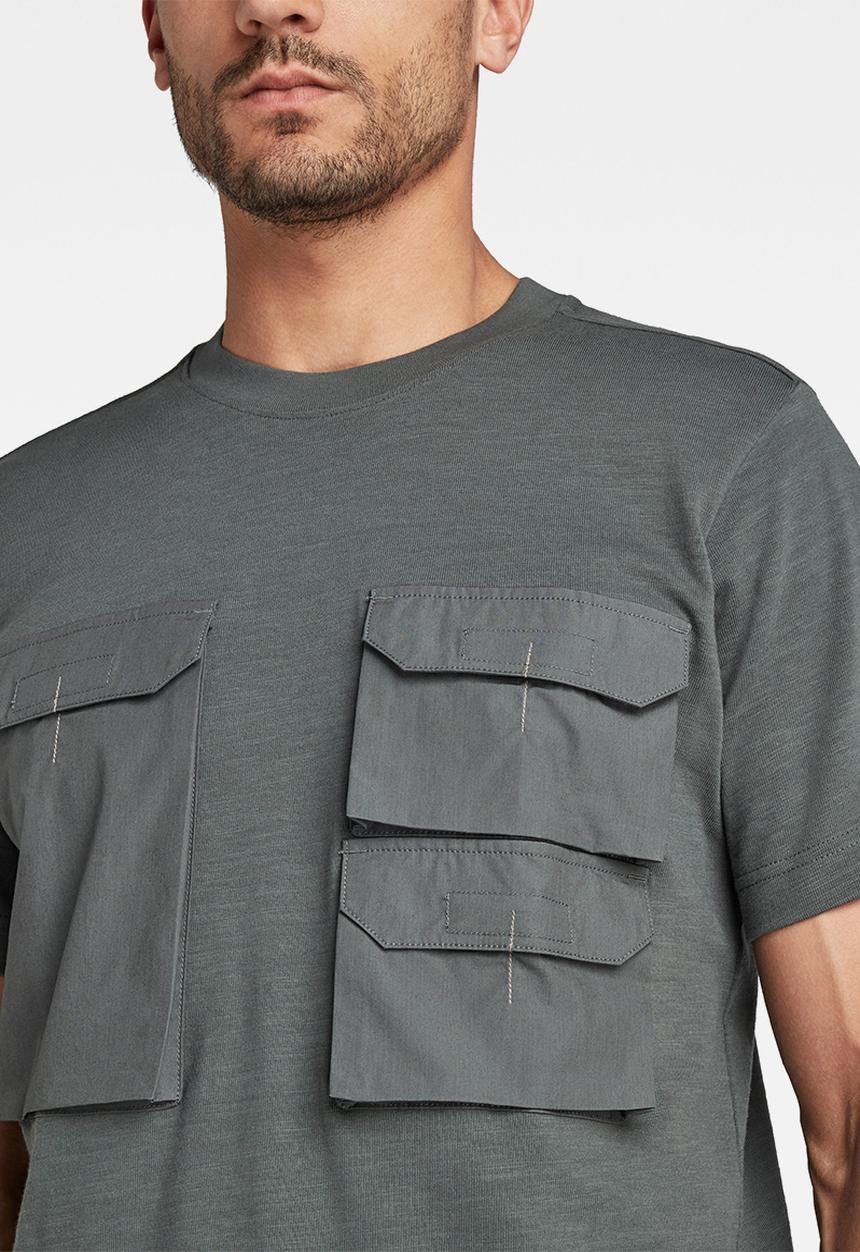 G-STAR - Pocket loose T-shirt - graphite