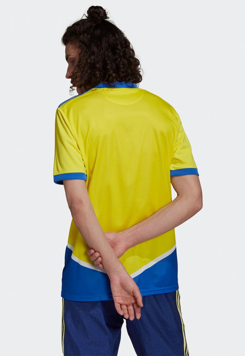 adidas Performance - JUVENTUS 21/22 THIRD JERSEY - shock yellow/hi-rise blue