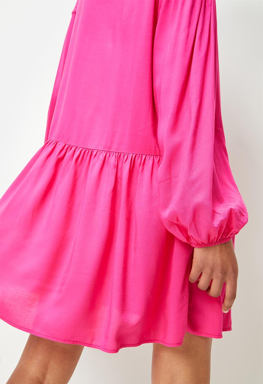 Blake - Tiered mini dress - pink