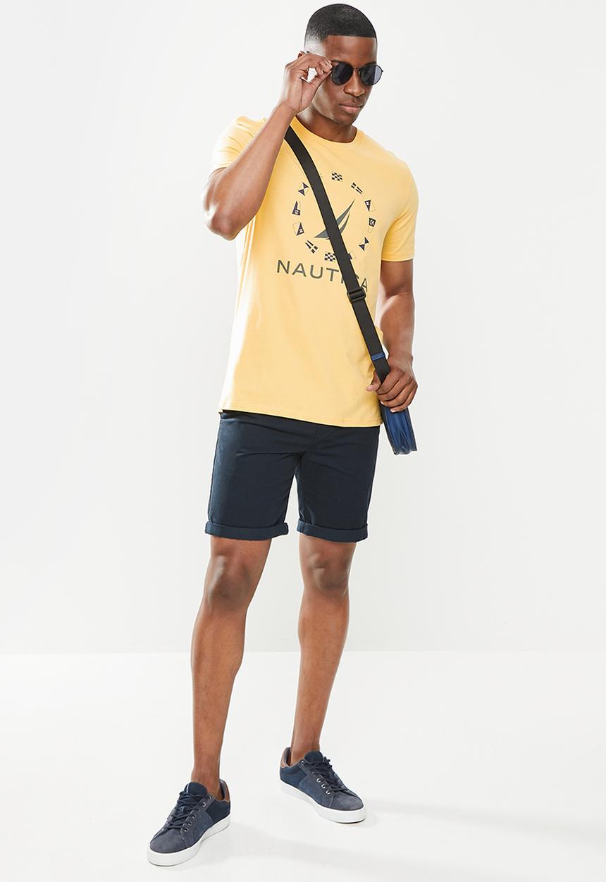 Nautica - Nautica j class tee - light yellow