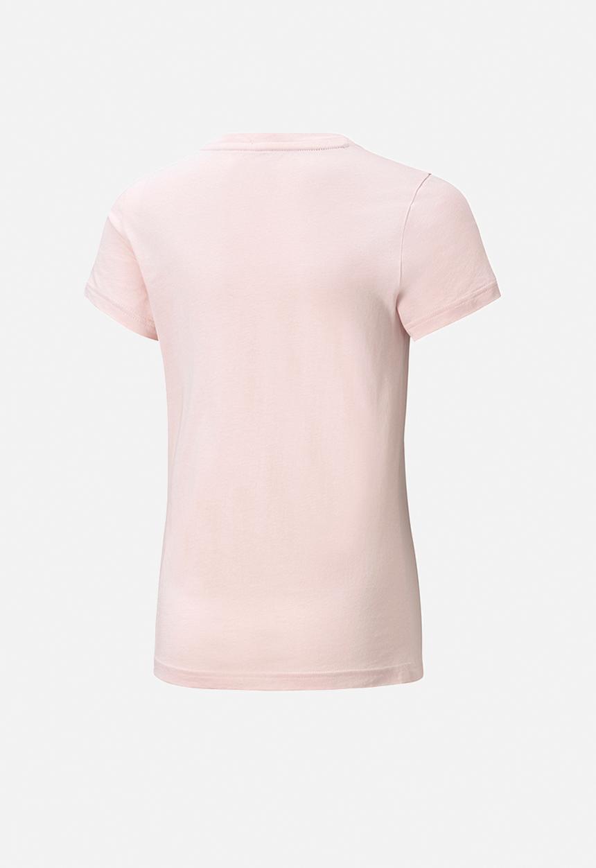 PUMA - Ess+ logo tee g - pink