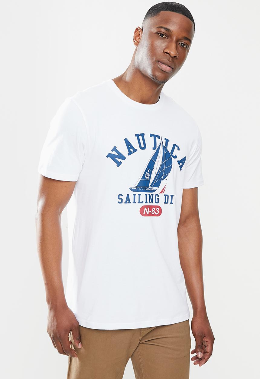 Nautica - Nautica heritage tee - white