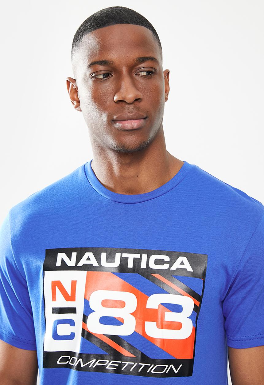 Nautica - Cp banded tee - blue